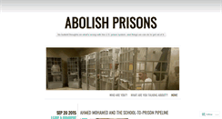 Desktop Screenshot of abolishprisons.org
