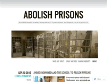 Tablet Screenshot of abolishprisons.org